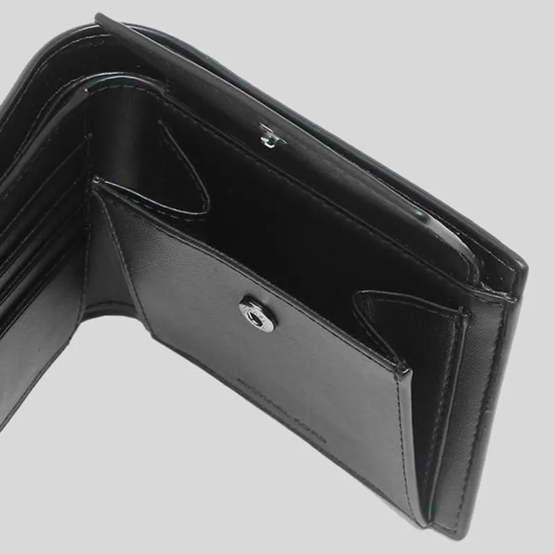 Michael Kors Cooper Billfold Wallet With Coin Pocket Black RS-36U9LCRF3B