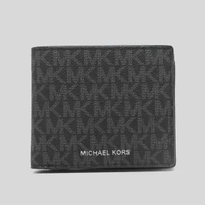 Michael Kors Cooper Billfold Wallet With Coin Pocket Black RS-36U9LCRF3B
