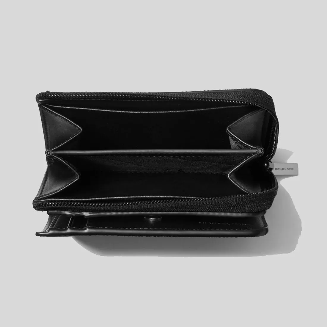 MICHAEL KORS Cooper Signature Logo Folio Wallet Black RS-36F2LCOF3B