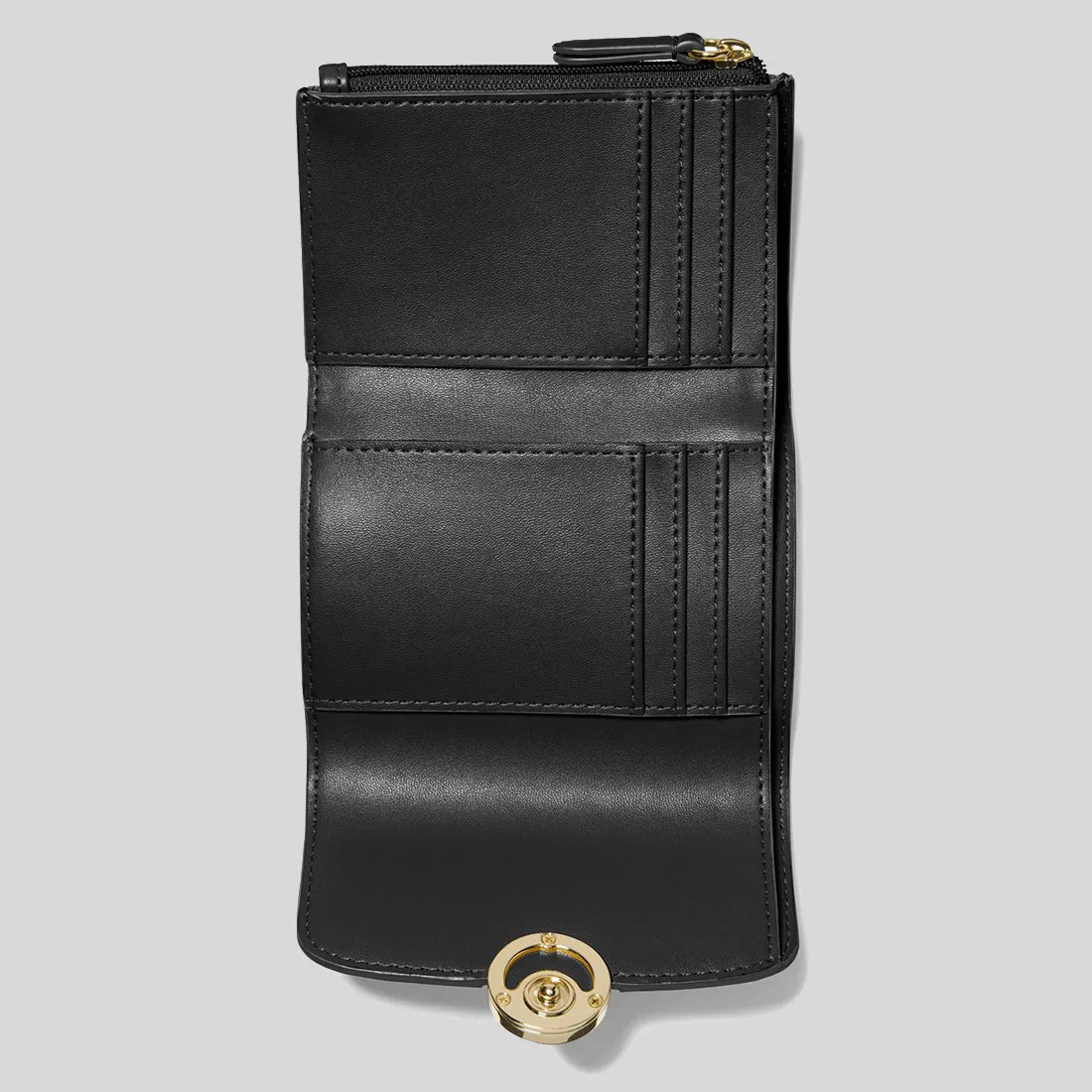 MICHAEL KORS Leida Medium Wallet Black RS-35S4G9GF2L