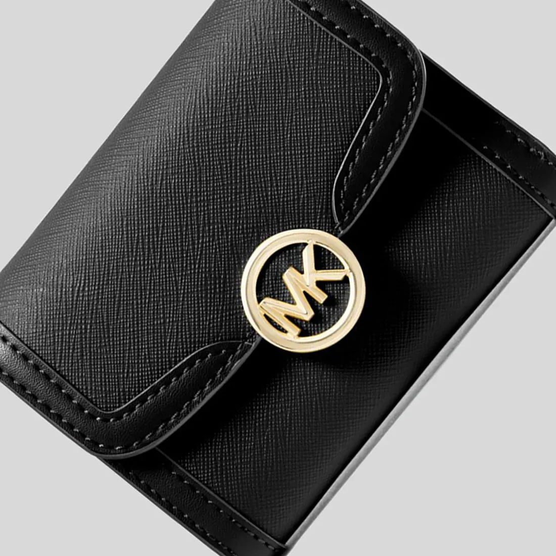 MICHAEL KORS Leida Medium Wallet Black RS-35S4G9GF2L