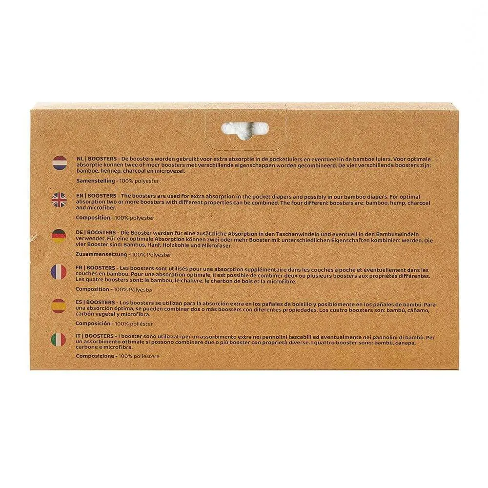 Microfibre booster set - 4 pack
