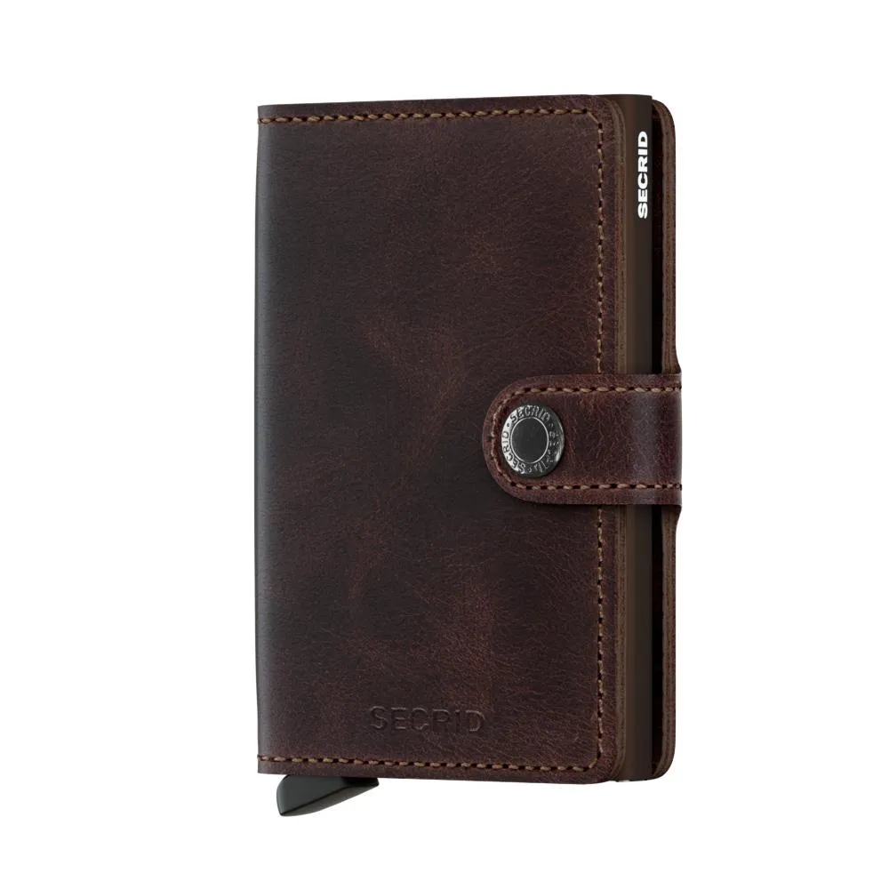 Miniwallet Vintage - Chocolate