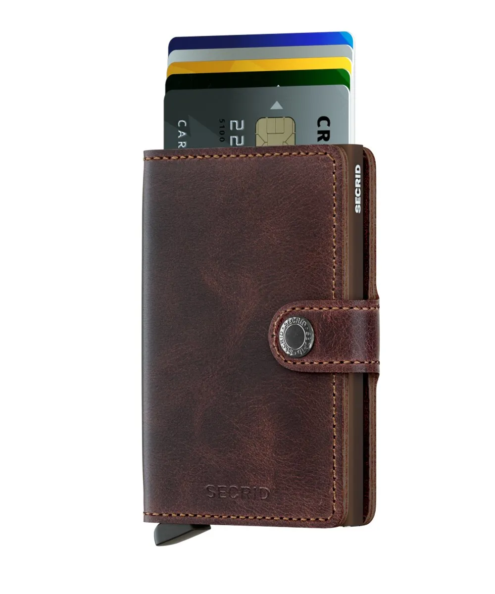 Miniwallet Vintage - Chocolate