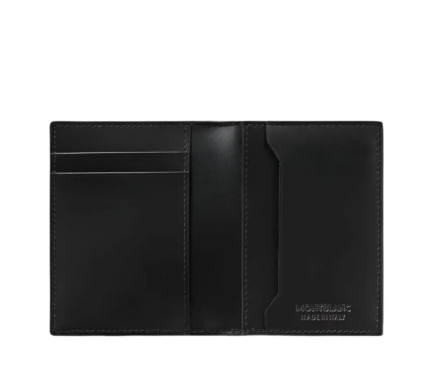 Montblanc Extreme 4 Card Black Leather Wallet