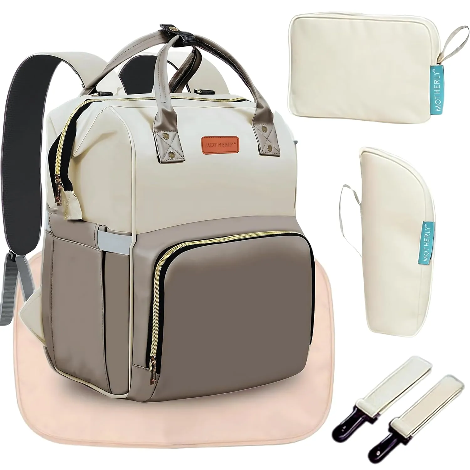 Motherly Envy Diaper Bag for Mothers for Travel With Accessories | Spacious And Waterproof Diaper Bags for Mom | baby bag for mother travel | Maternity Bags for Mother