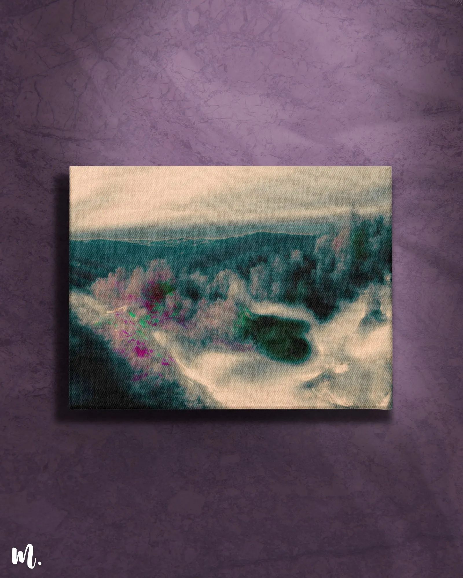 Mountain Mist surreal canvas art