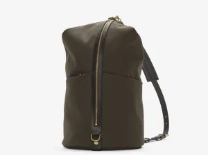 M/S Carpet Bag – Army/Dark Brown