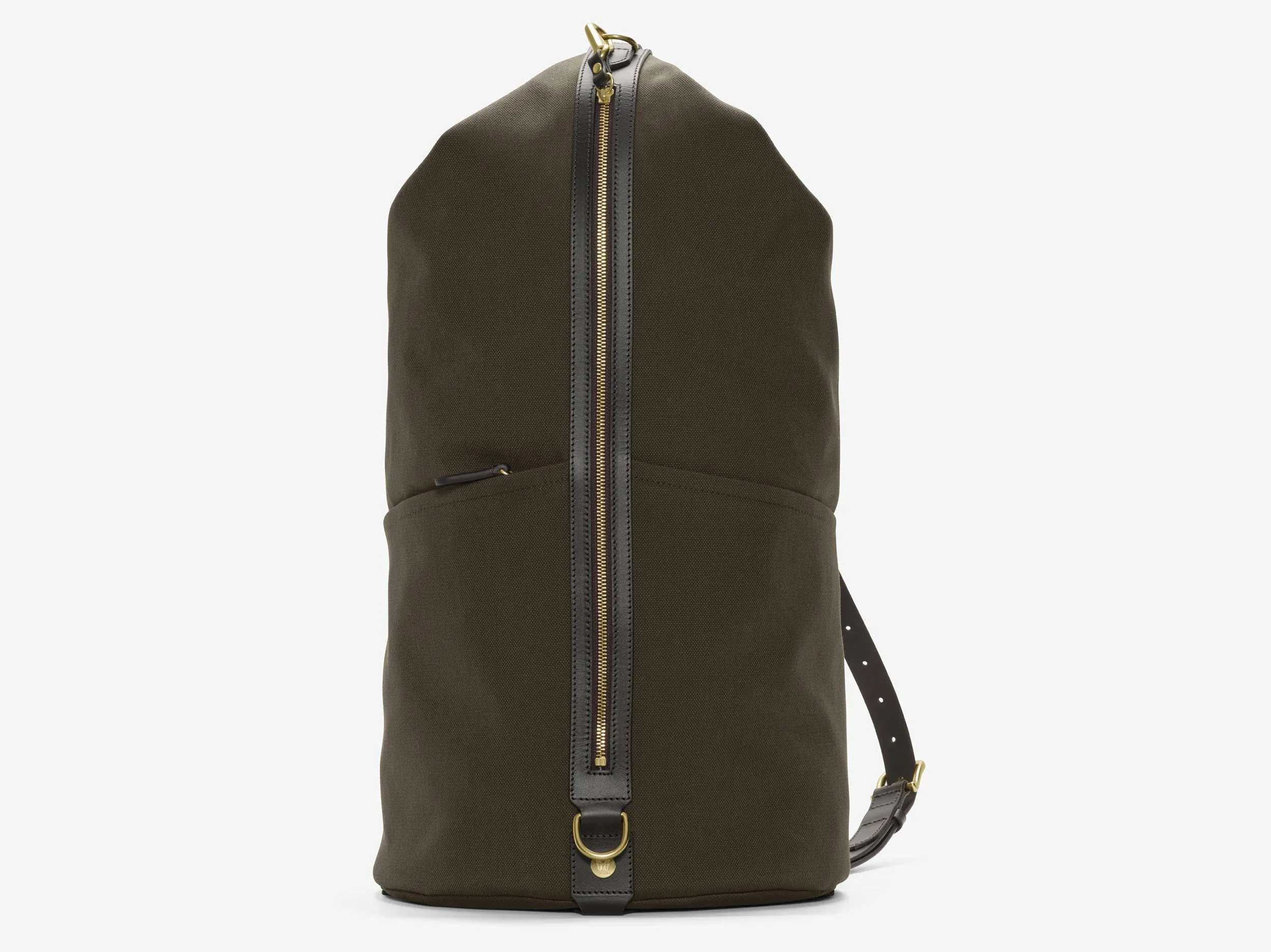 M/S Carpet Bag – Army/Dark Brown