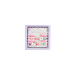 MUD PIE BFF FLOWERS BEADED BRACELETS