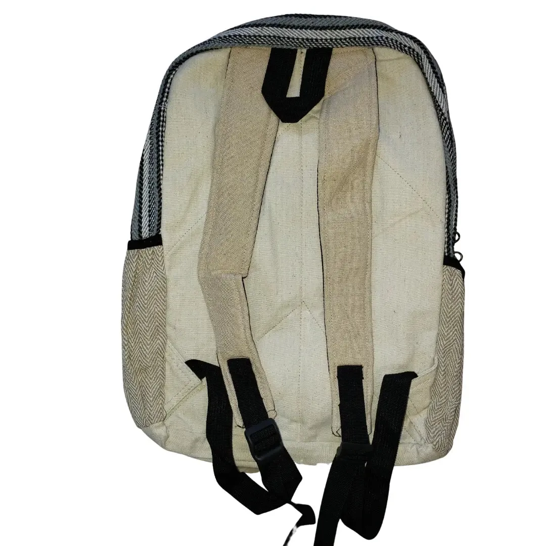 Multi-Color Hemp Backpack - Pure Himalayan Hemp (THC Free)