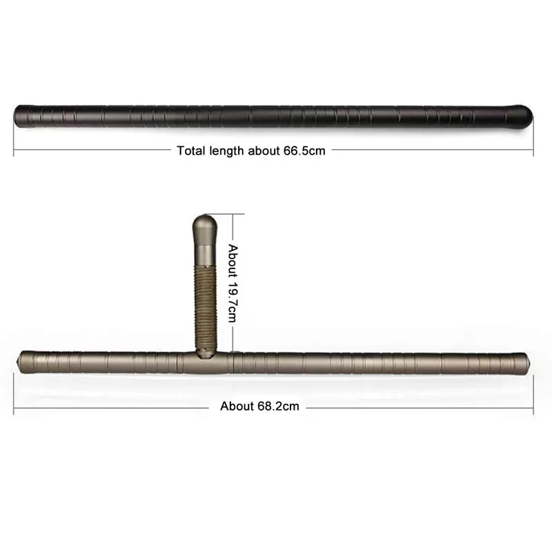 Multi-Function hiking vehicle and outdoor safety short rod