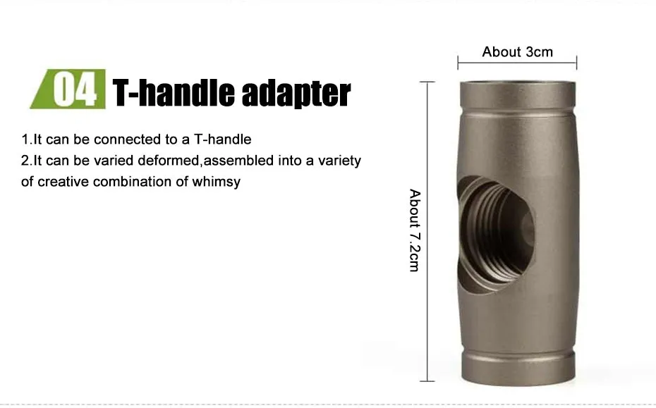 Multi-Function hiking vehicle and outdoor safety short rod