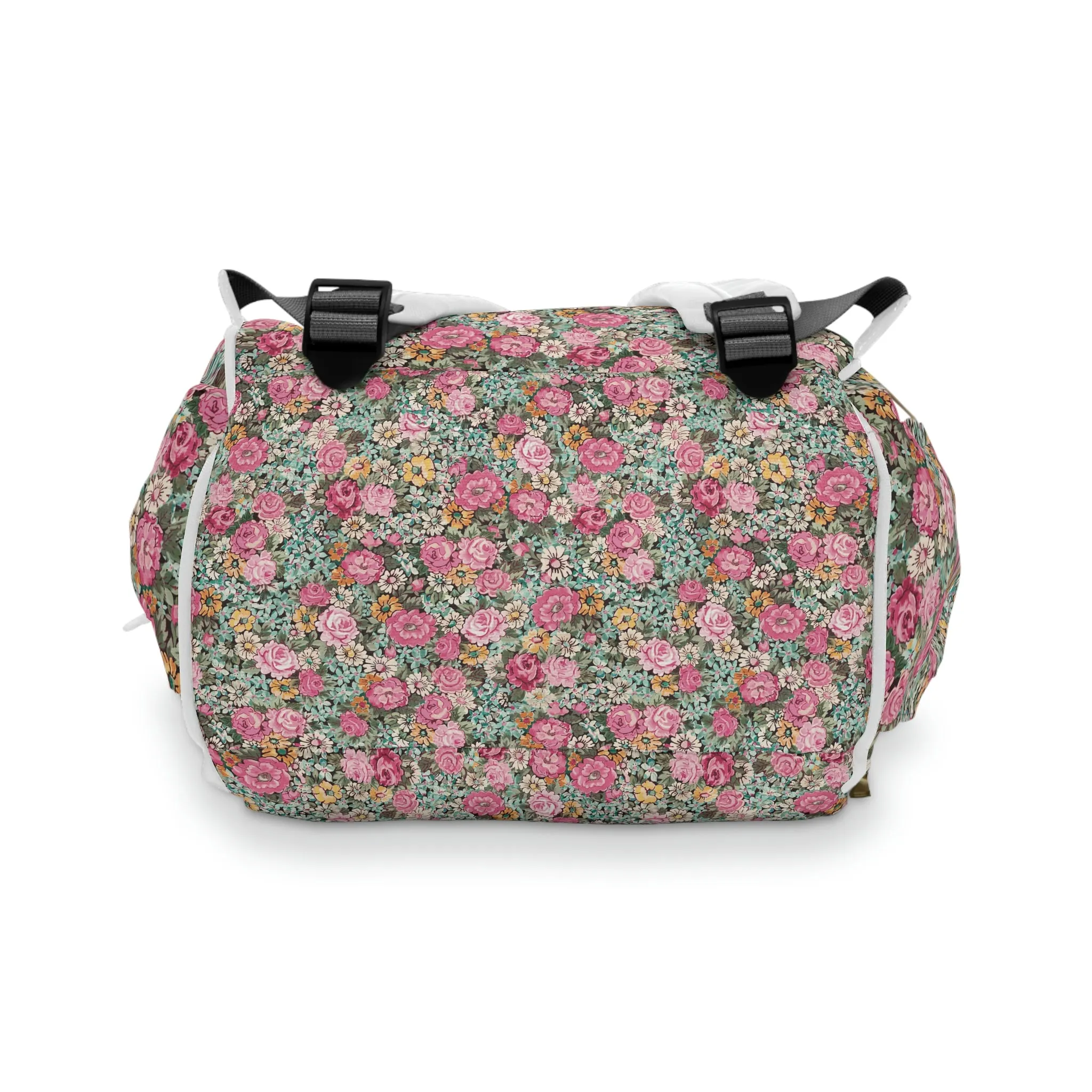 Multifunctional Diaper Backpack / Total Floral