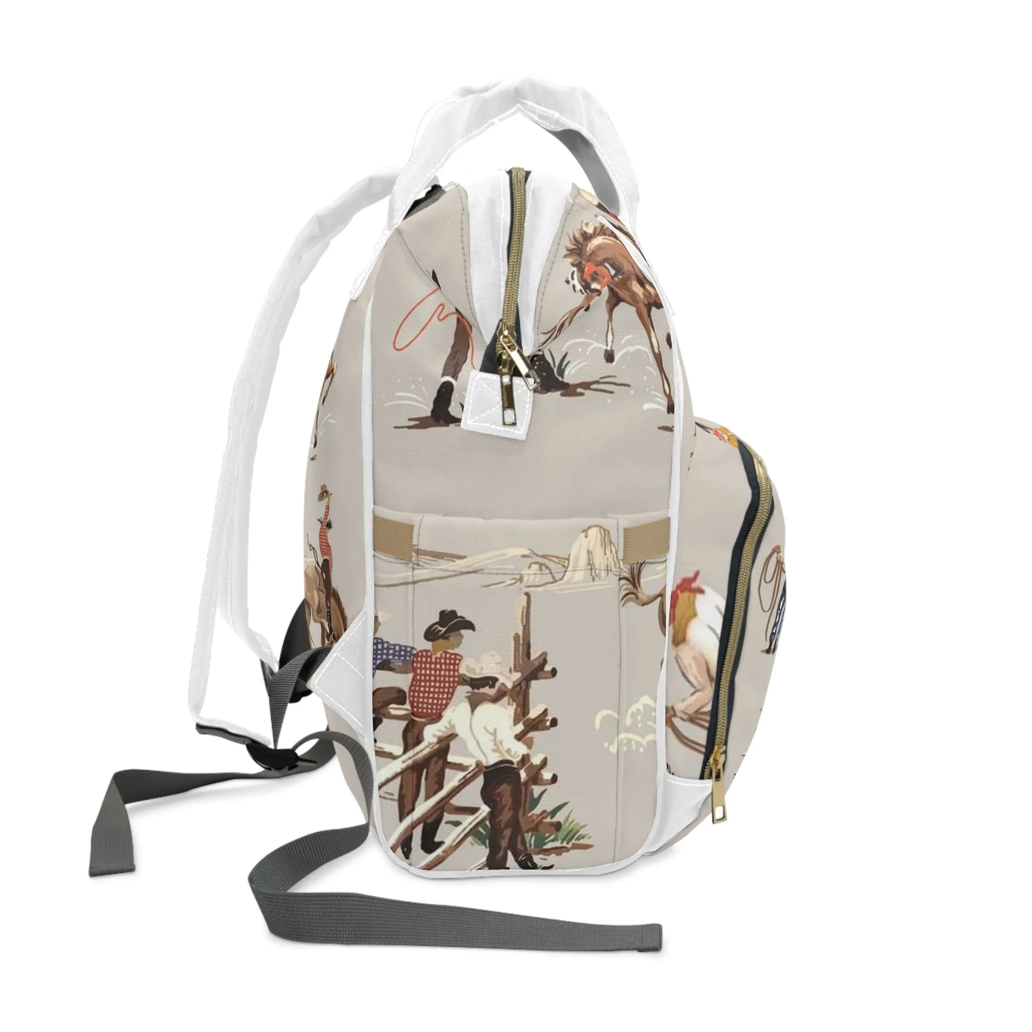 Multifunctional Diaper Backpack