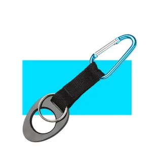 Multifunctional Water Bottle Carabiner with D-Ring Hook