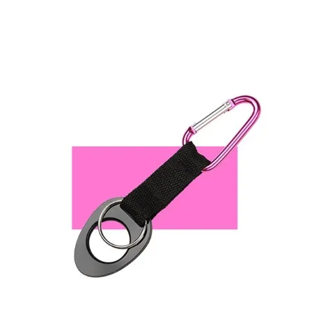 Multifunctional Water Bottle Carabiner with D-Ring Hook