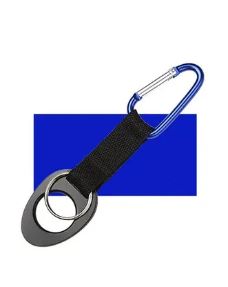 Multifunctional Water Bottle Carabiner with D-Ring Hook