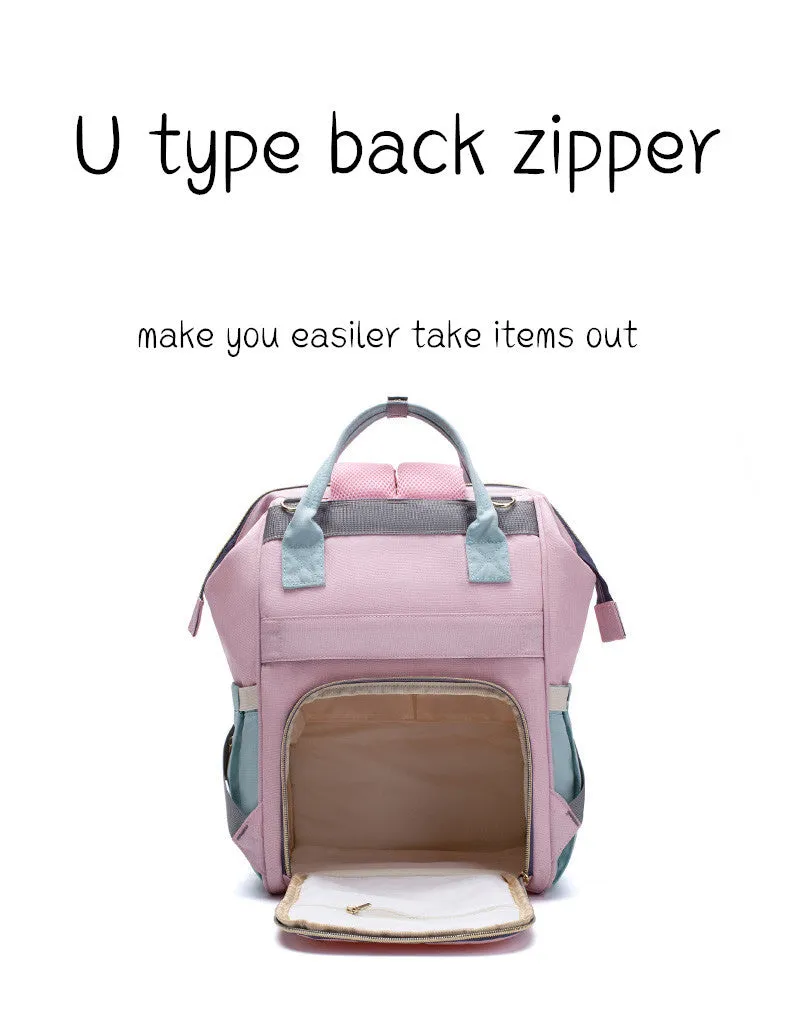 Mummy Maternity Bag, Diaper Bag Backpack, Multifunction Travel Pack Maternity Baby Changing Bags, Large Capacity, Waterproof