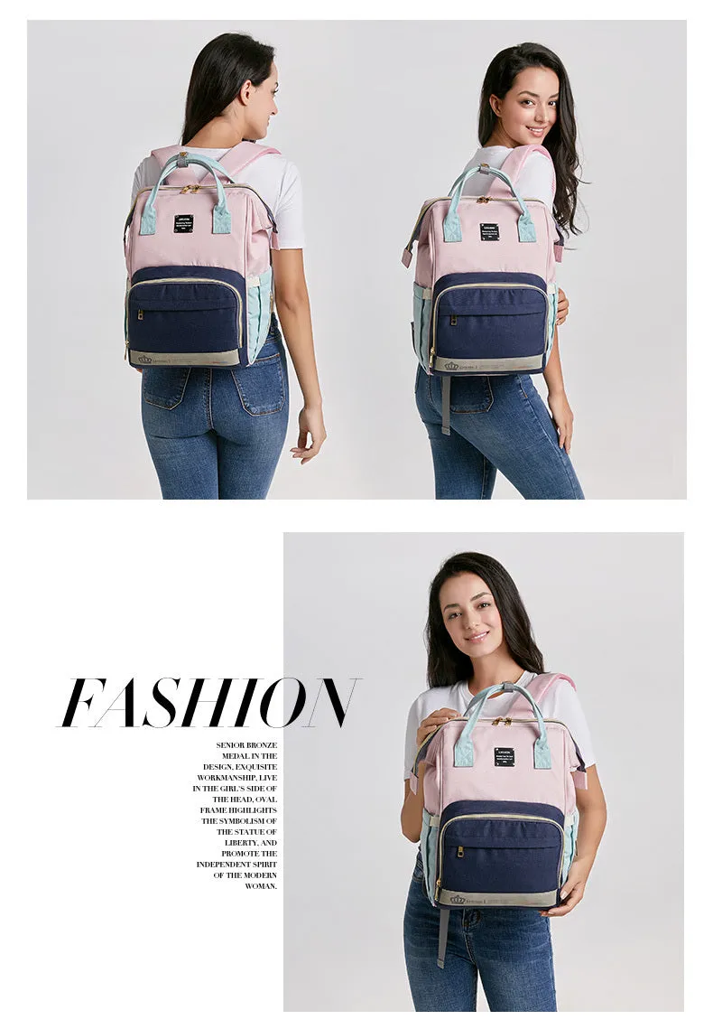 Mummy Maternity Bag, Diaper Bag Backpack, Multifunction Travel Pack Maternity Baby Changing Bags, Large Capacity, Waterproof