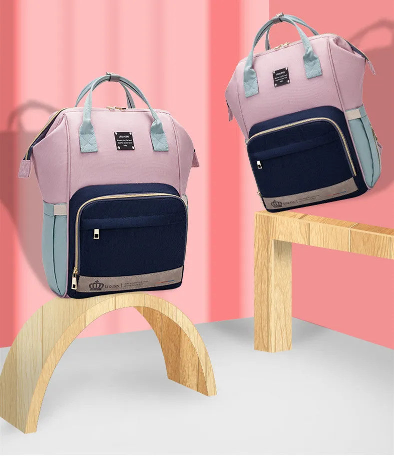 Mummy Maternity Bag, Diaper Bag Backpack, Multifunction Travel Pack Maternity Baby Changing Bags, Large Capacity, Waterproof