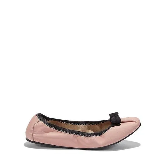 My Joy Leather Ballet Flats