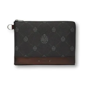 Nino GM Canvas & Leather Clutch