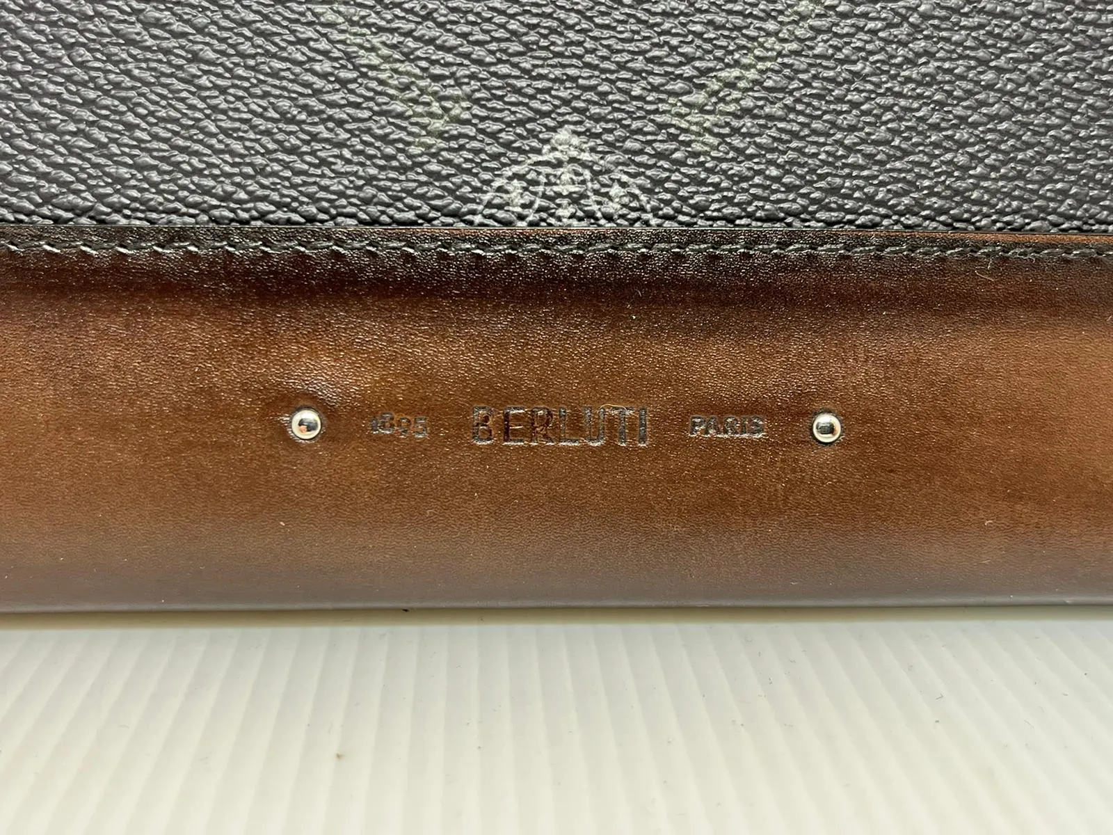 Nino GM Canvas & Leather Clutch