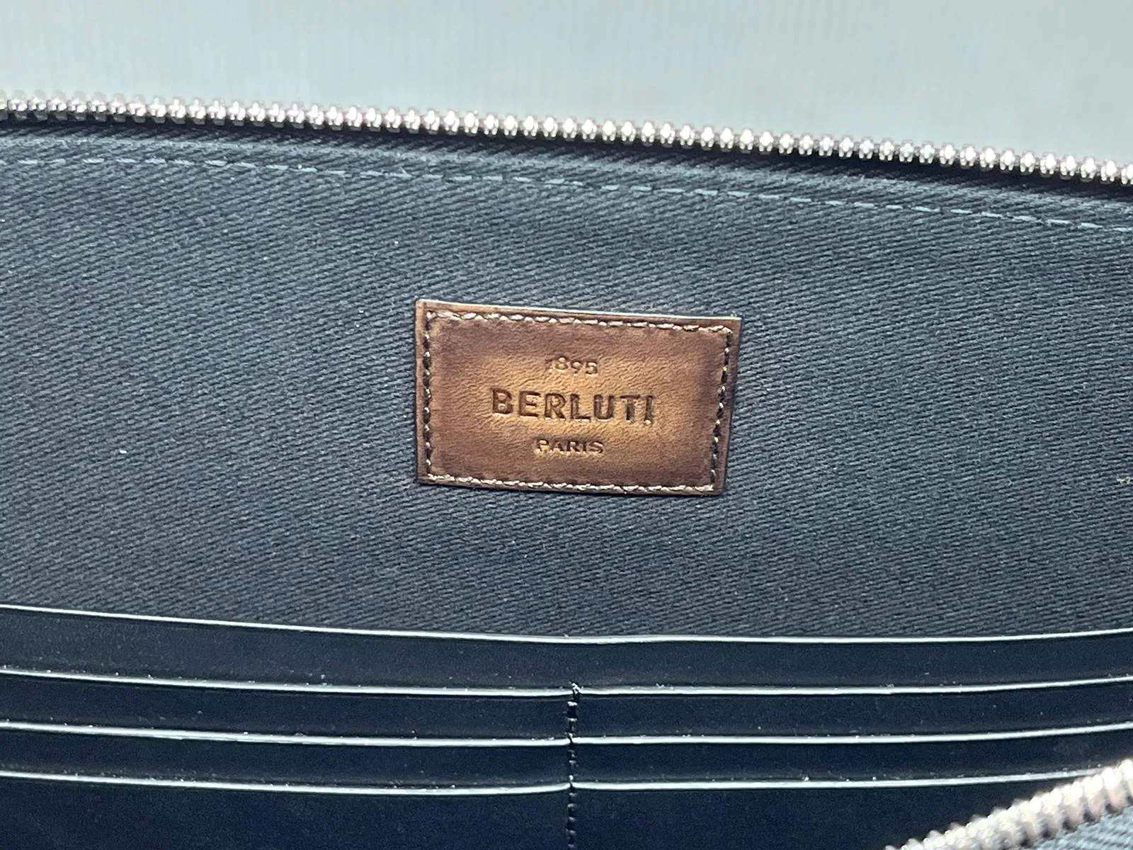 Nino GM Canvas & Leather Clutch