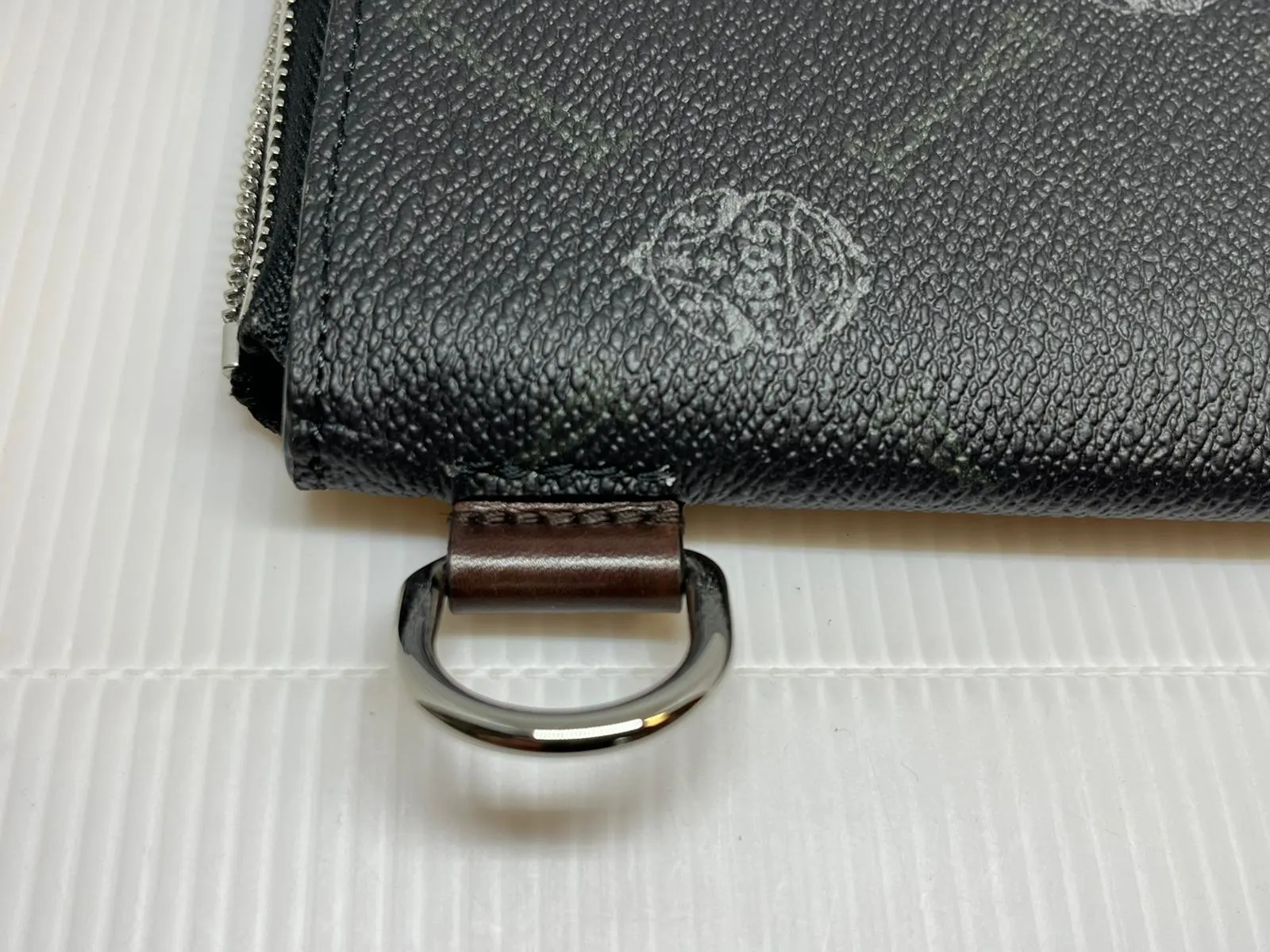 Nino GM Canvas & Leather Clutch