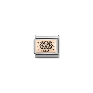 Nomination Composable Link Leo, 9K Rose Gold