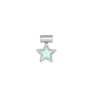 Nomination SeiMia Pendant, Turquoise Star, Silver & Enamel