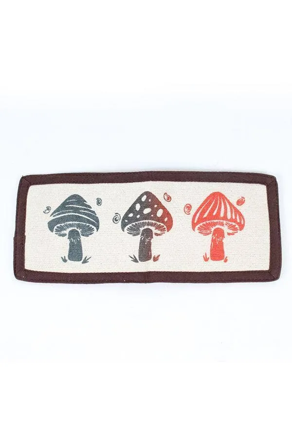 *Ombre Mushroom Bifold Wallet