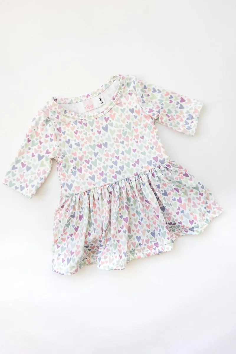 One in a Million 3/4 Sleeve Twirl Bodysuit