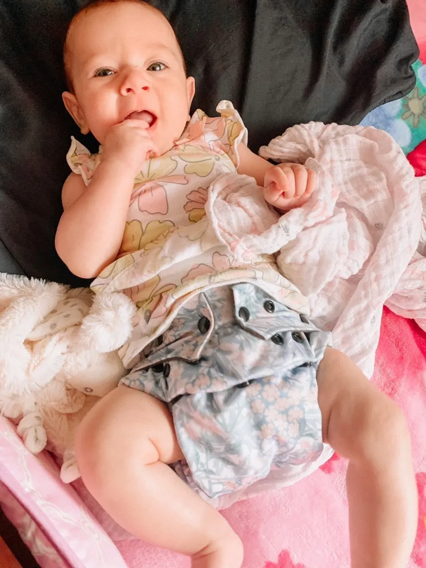 One Size Bamboo Charcoal Cloth Diaper