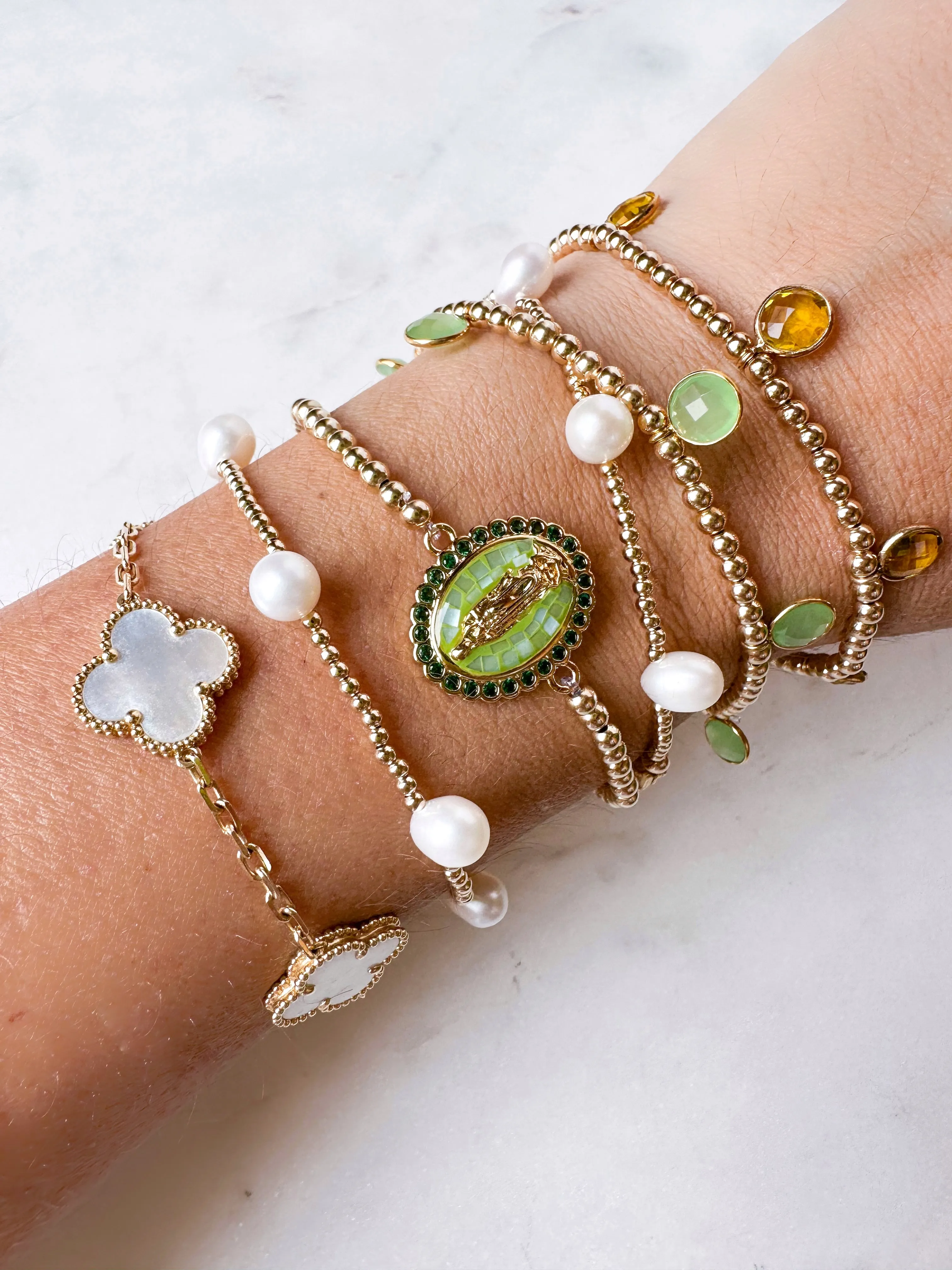 Opal Mary Bracelets