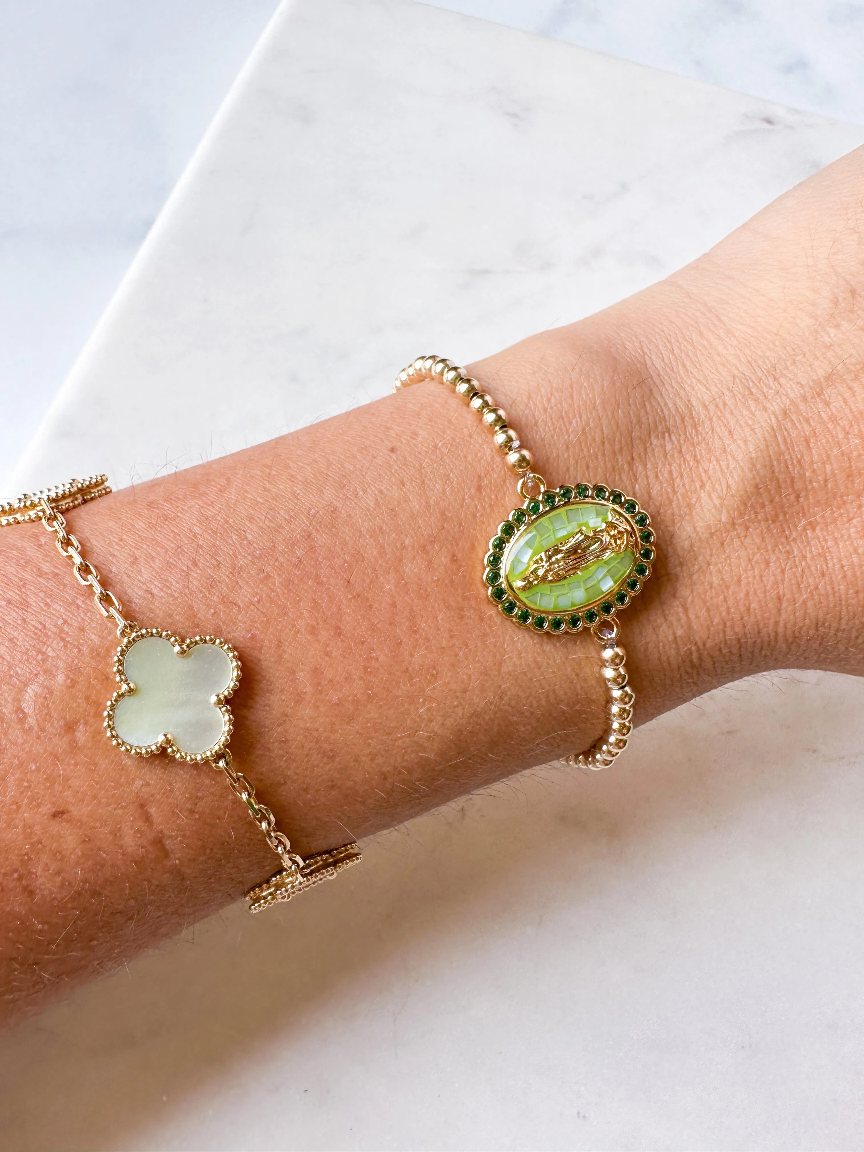 Opal Mary Bracelets