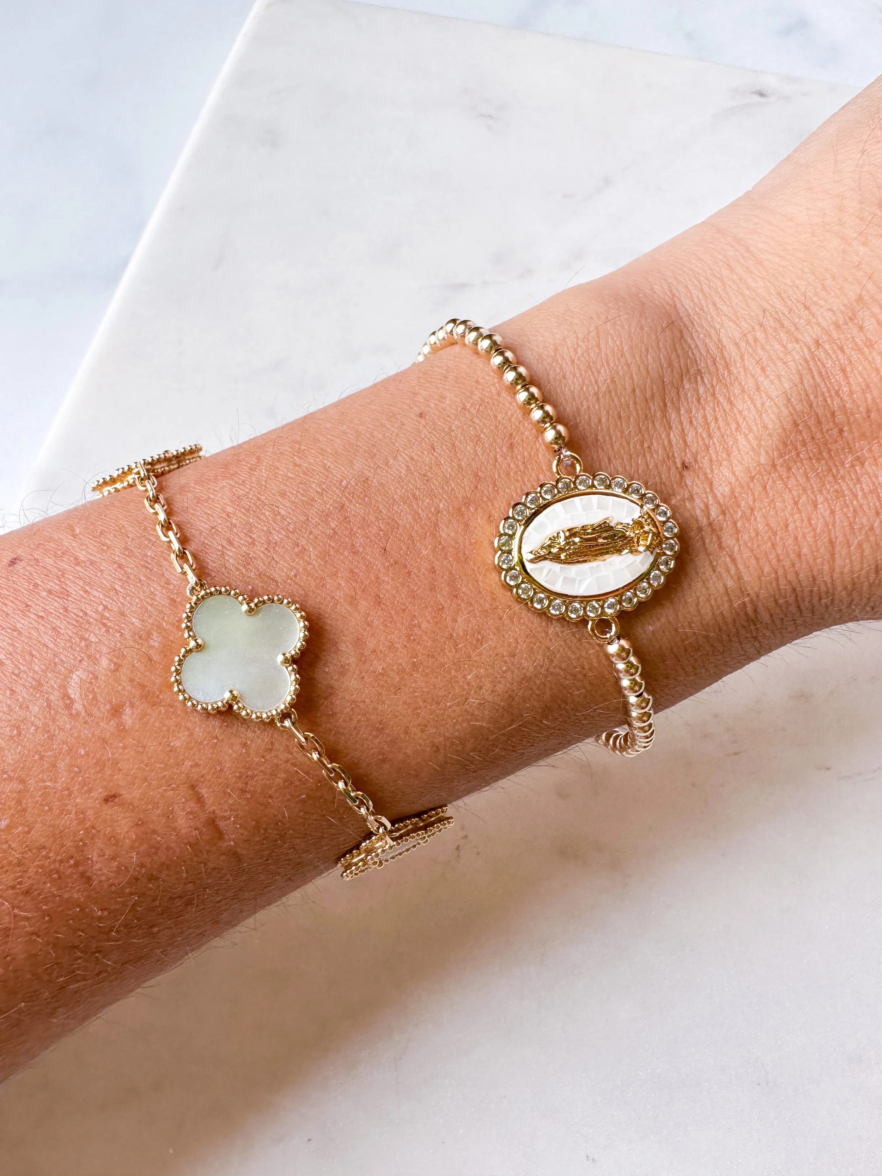 Opal Mary Bracelets
