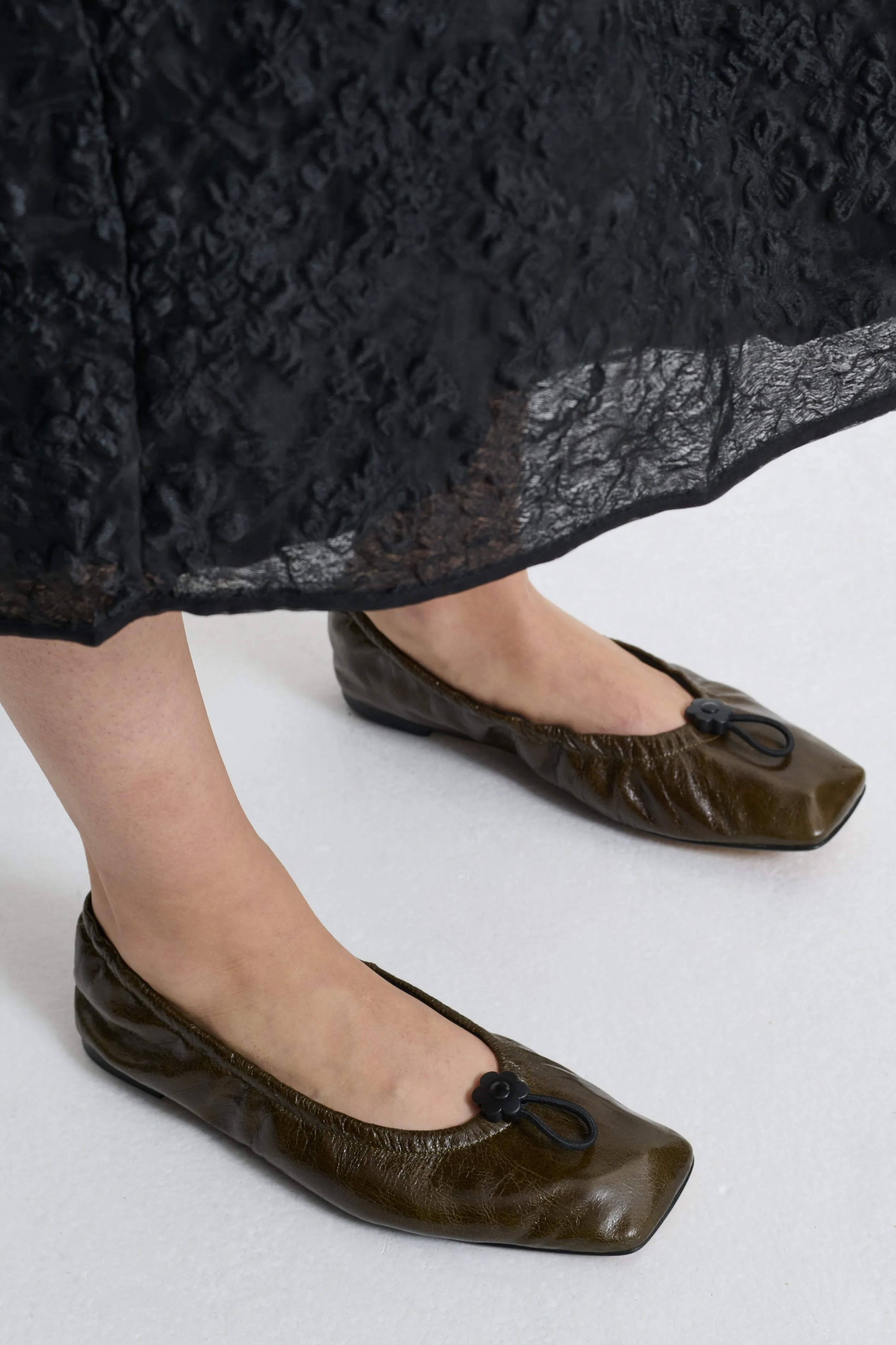 ORBELLA | BALLET LEATHER | OLIVE