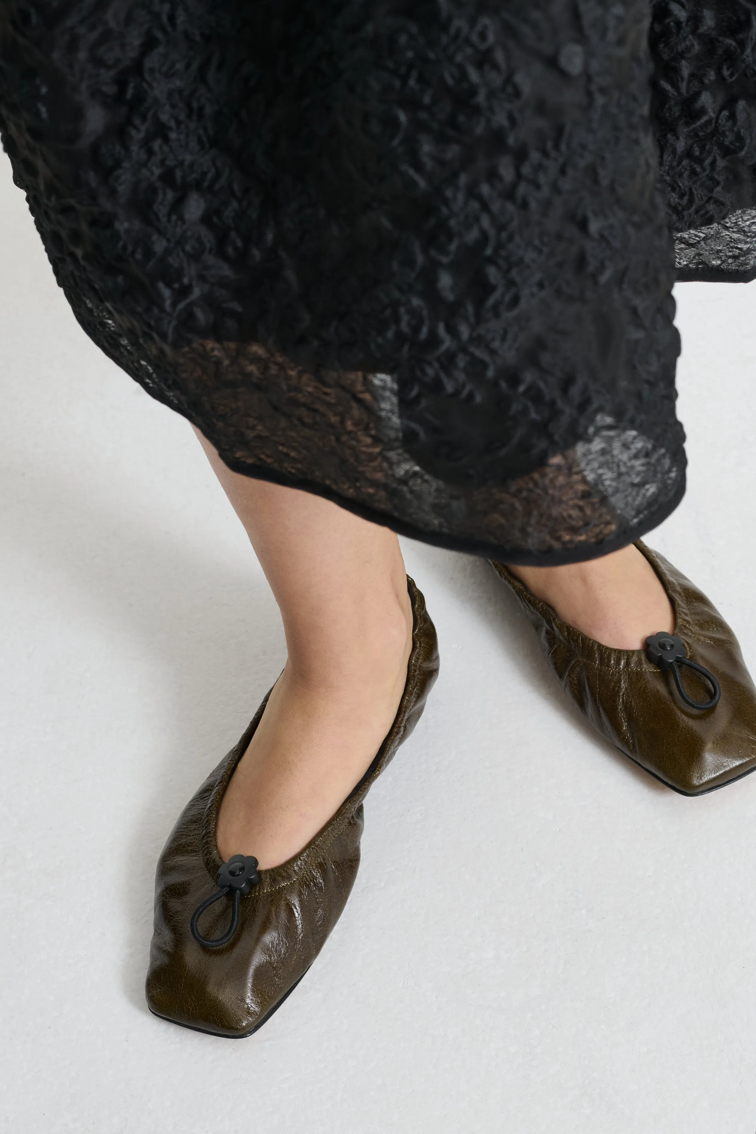 ORBELLA | BALLET LEATHER | OLIVE