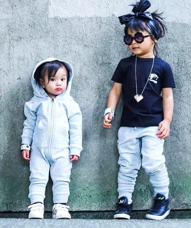 Organic Essential Romper - Gray