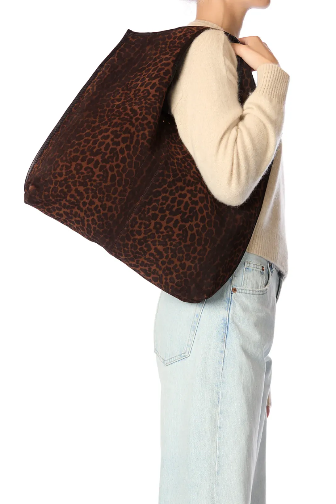 Paco Bag | Imprimé Léopard Naturel