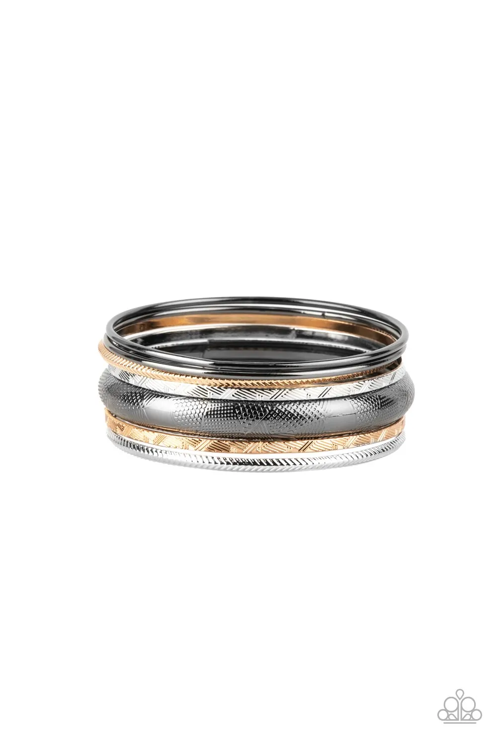 Paparazzi Stackable Stunner - Multi Bracelets