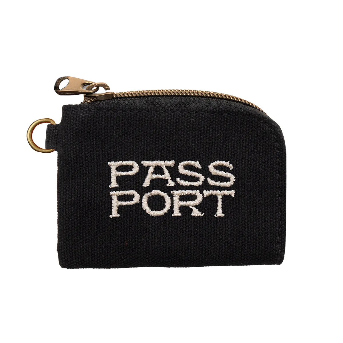 Pass~Port - Empty Pockets Coin Pouch Black