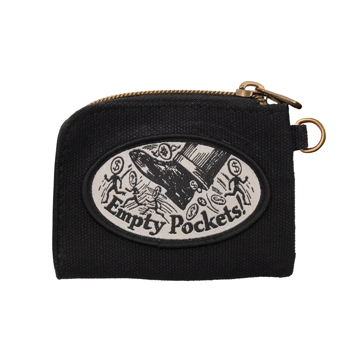Pass~Port - Empty Pockets Coin Pouch Black