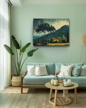 Patchwork Paradise modern canvas art