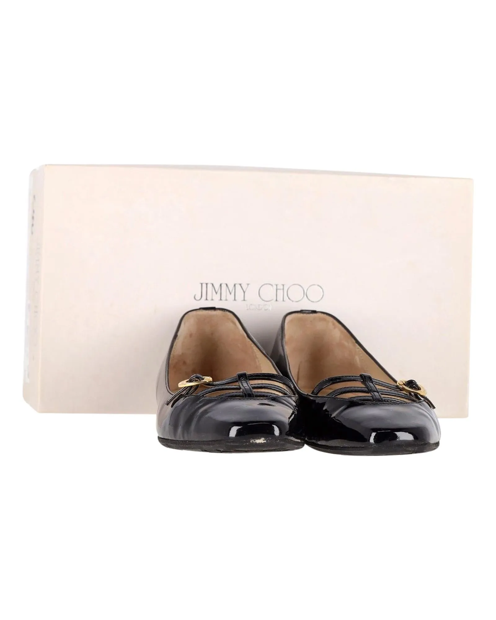 Patent Leather Ballerina Flats