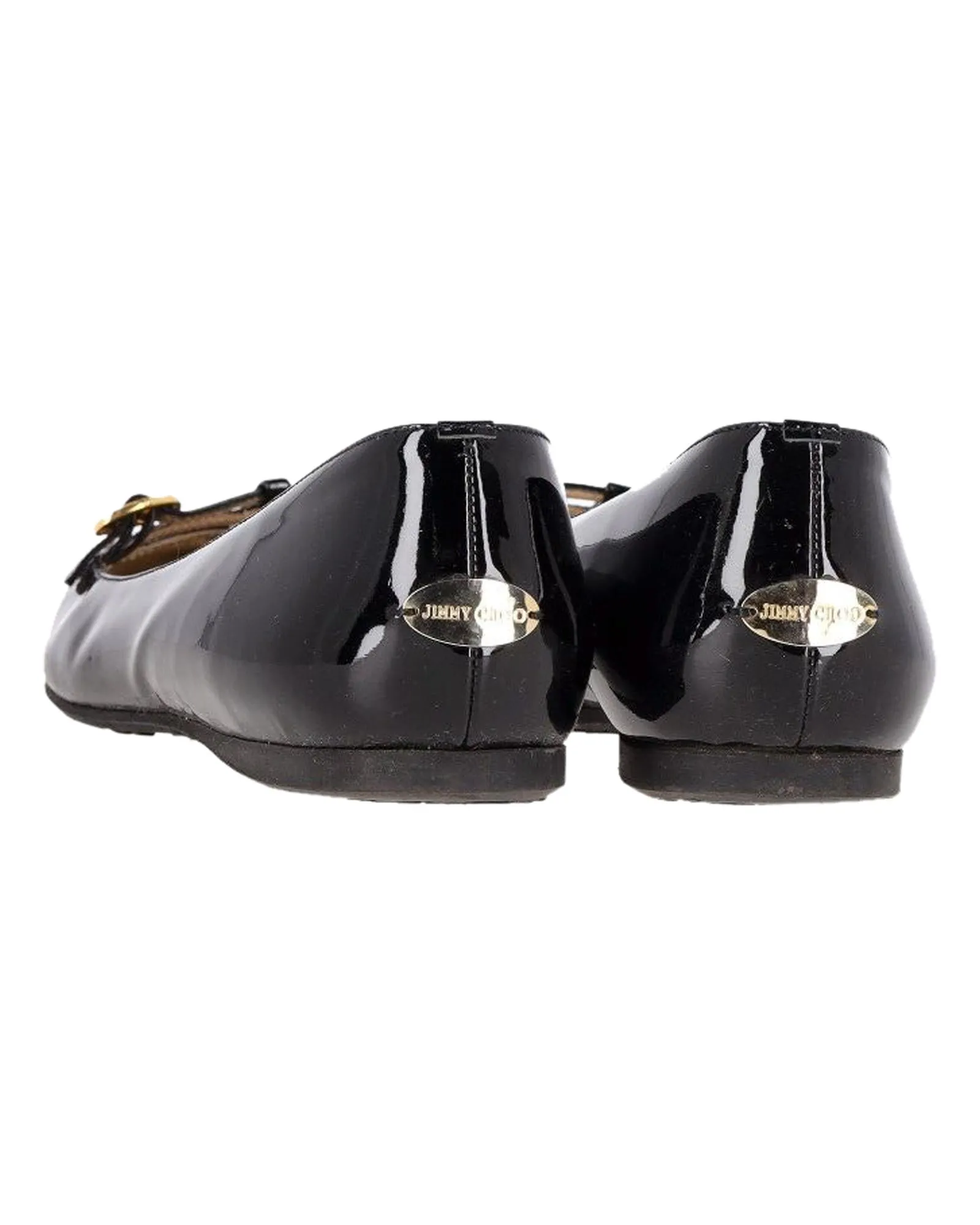 Patent Leather Ballerina Flats