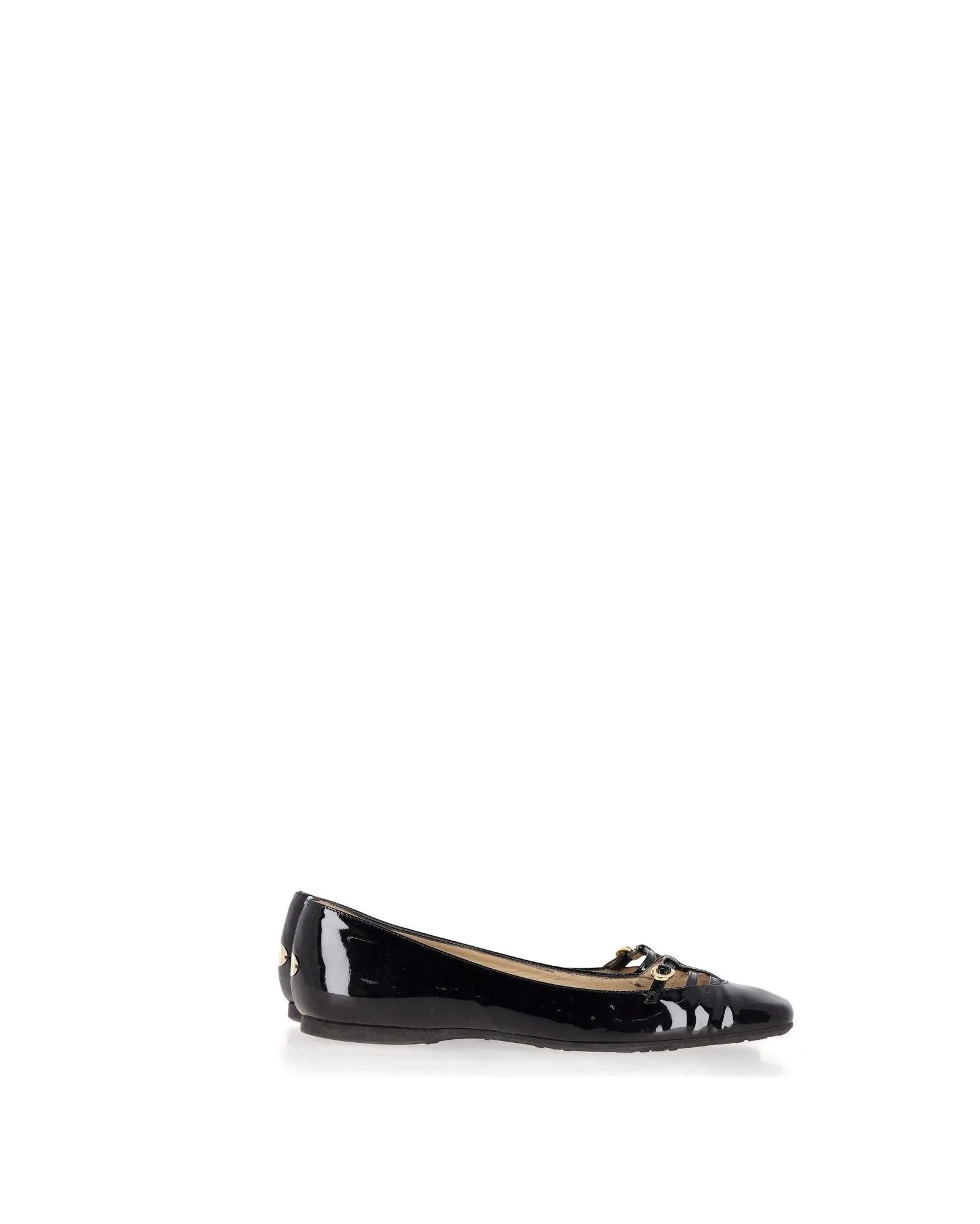 Patent Leather Ballerina Flats
