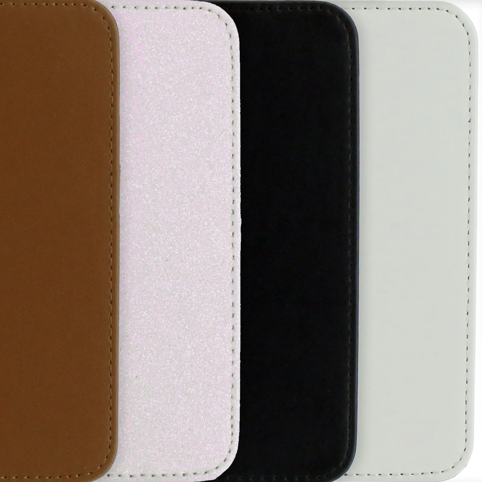 Personalised Passport Case & Tag with Grey Marble & Text - Half Print